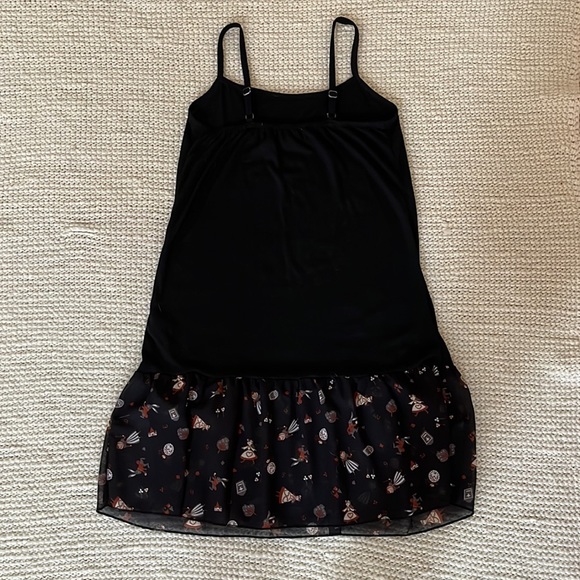 Black “Alice in Wonderland” Dress. In Excellent Condition. - Picture 3 of 8